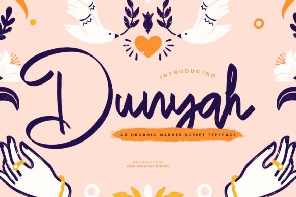 Dunyah Font - Featured Image