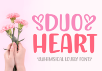Duo Heart Font - Featured Image