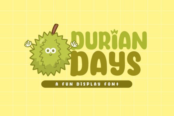 Durian Days Font - Featured Image