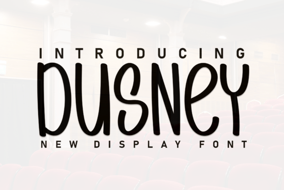 Dusney Font - Featured Image