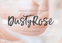 Dusty Rose Font - Featured Image