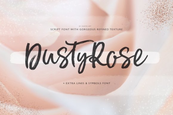 Dusty Rose Font - Featured Image