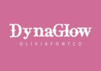 Dynaglow Font - Featured Image