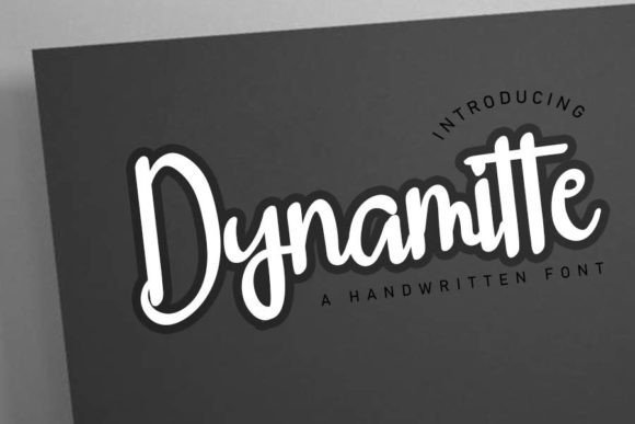 Dynamitte Font - Featured Image