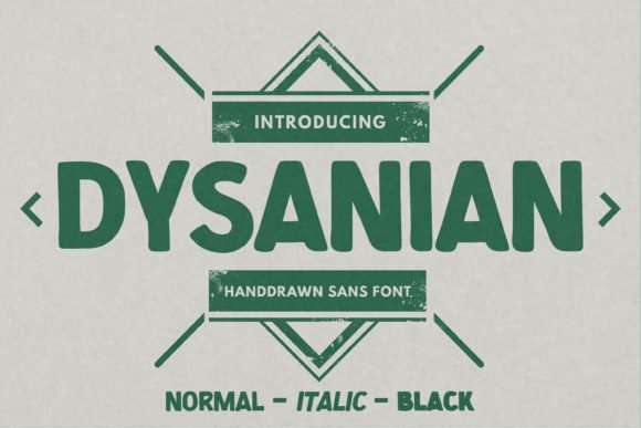 Dysanian Font - Featured Image