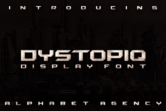 Dystopiq Font - Featured Image