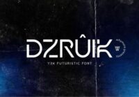 Dzruik Font - Featured Image