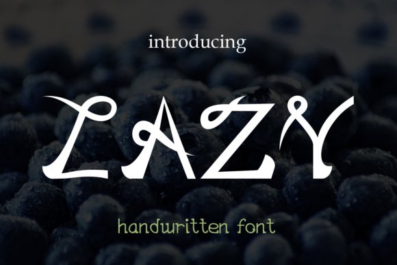 EP Lazy Font - Featured Image