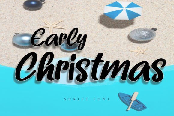 Early Christmas Font - Featured Image