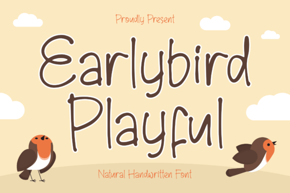 Earlybird Playful Font - Featured Image