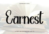Earnest Font - Featured Image