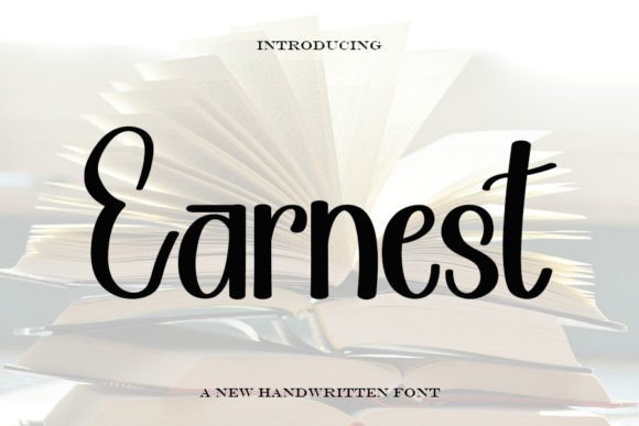 Earnest Font - Featured Image