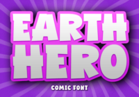 Earth Hero Font - Featured Image