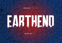 Earthend Font - Featured Image