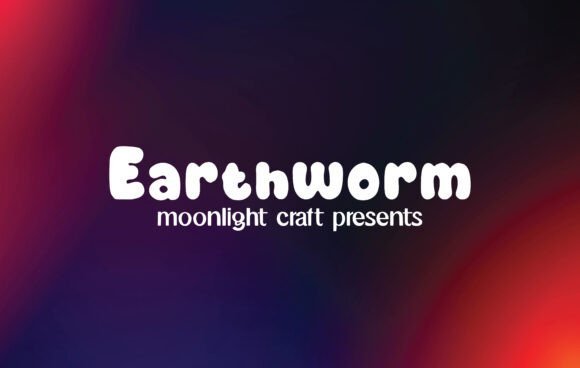 Earthworm Font - Featured Image