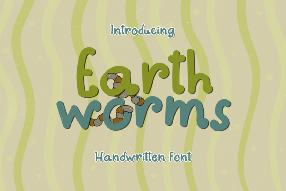 Earthworms Font - Featured Image