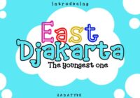 East Djakarta Font - Featured Image