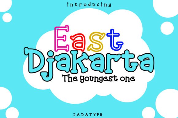 East Djakarta Font - Featured Image