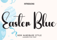 Easter Blue Font - Featured Image