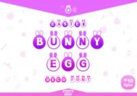 Easter Bunny Egg Font - Featured Image