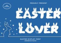 Easter Lover Font - Featured Image