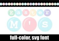 Easter M's Font - Featured Image