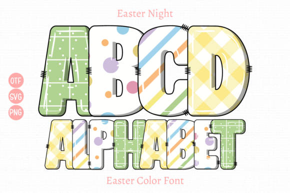 Easter Night Font - Featured Image