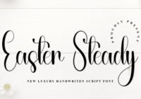 Easter Steady Font - Featured Image