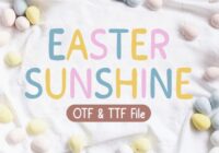 Easter Sunshine Font - Featured Image