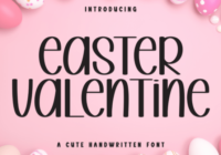 Easter Valentine Font - Featured Image