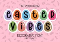 Easter Vibes Font - Featured Image