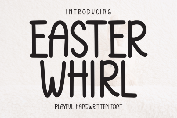 Easter Whirl Font - Featured Image