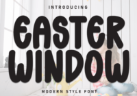 Easter Window Font - Featured Image