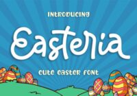 Easteria Font - Featured Image