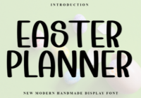 Easterplanner Font - Featured Image