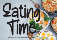 Eating Time Font - Featured Image