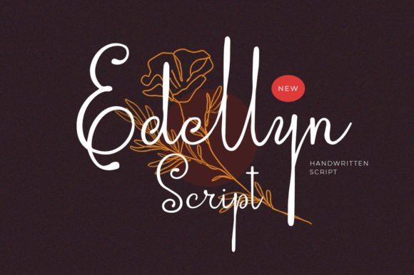 Edellyn Script Font - Featured Image