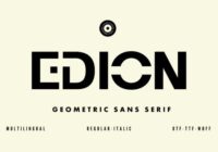 Edion Font - Featured Image