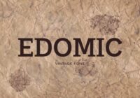 Edomic Font - Featured Image