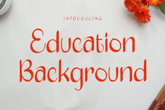 Education Background Font - Featured Image