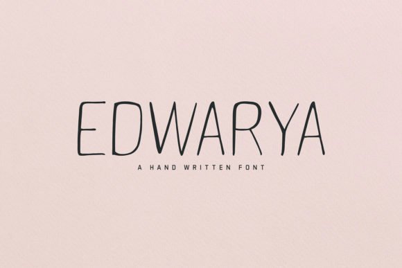Edwarya Font - Featured Image