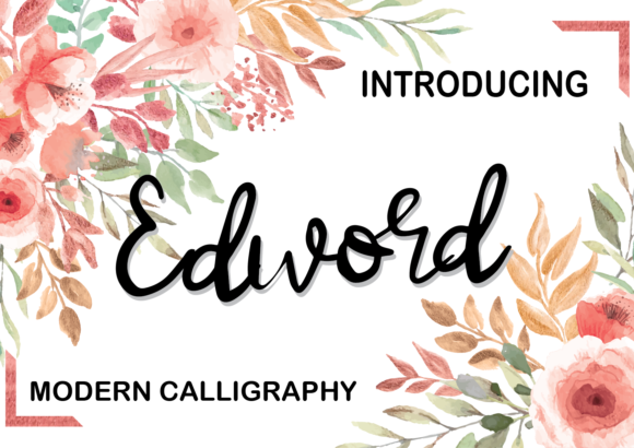 Edword Font - Featured Image