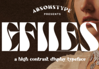 Efiles Font - Featured Image