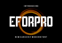 Eforpro Font - Featured Image