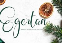 Egertan Font - Featured Image