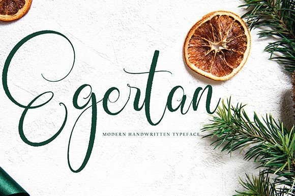 Egertan Font - Featured Image