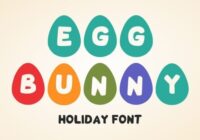 Egg Bunny Font - Featured Image