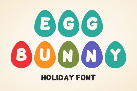 Egg Bunny Font - Featured Image