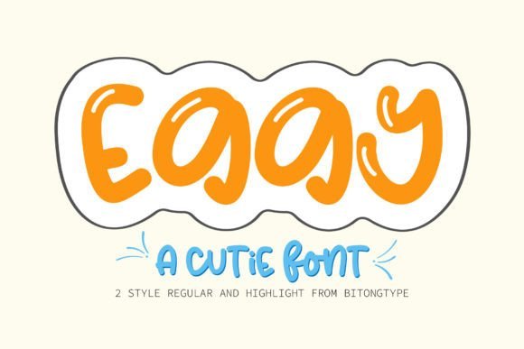 Eggy Font - Featured Image