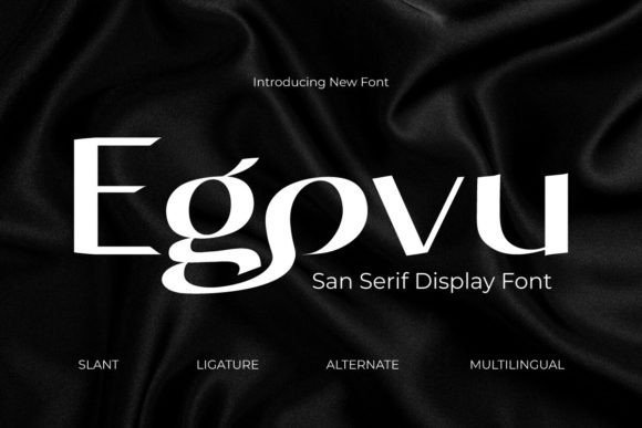 Egovu Font - Featured Image